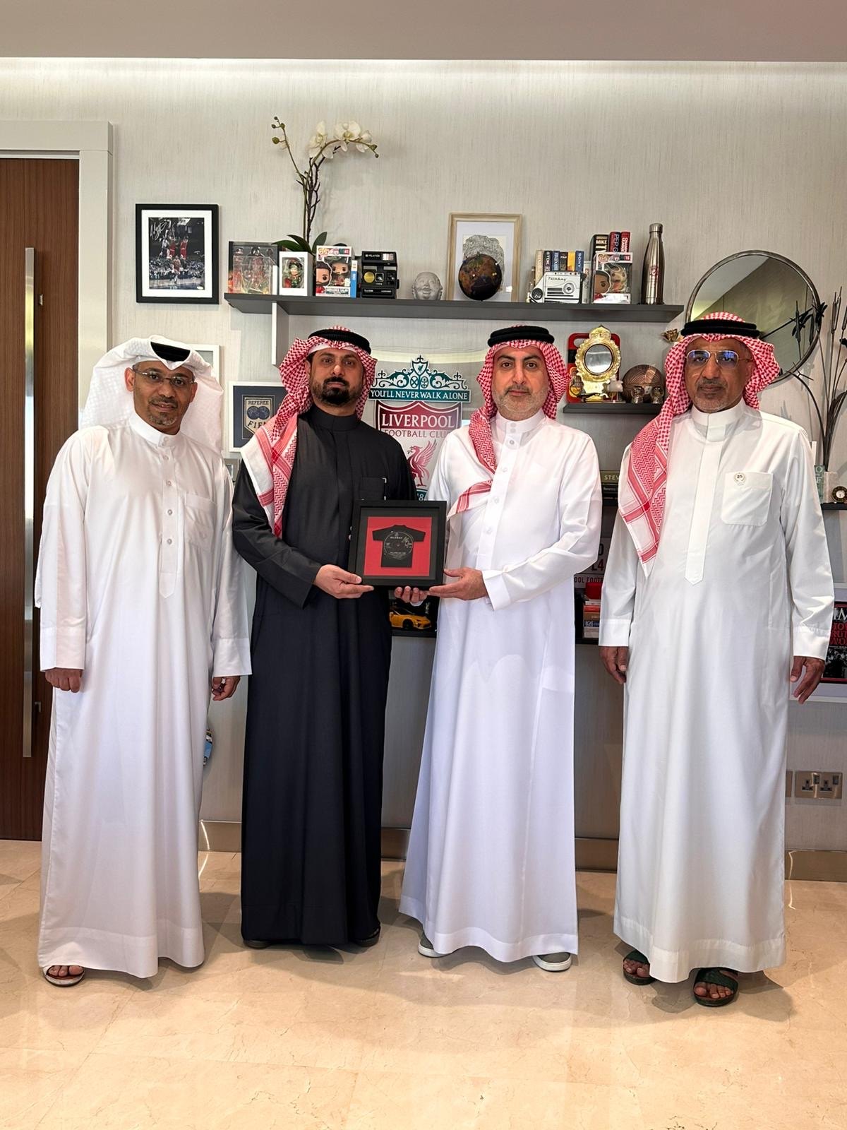 Talal Kanoo Honoured with Golden Membership