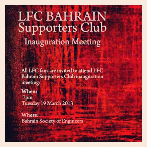 OLSC Bahrain Founding Gathering — 19 March 2013