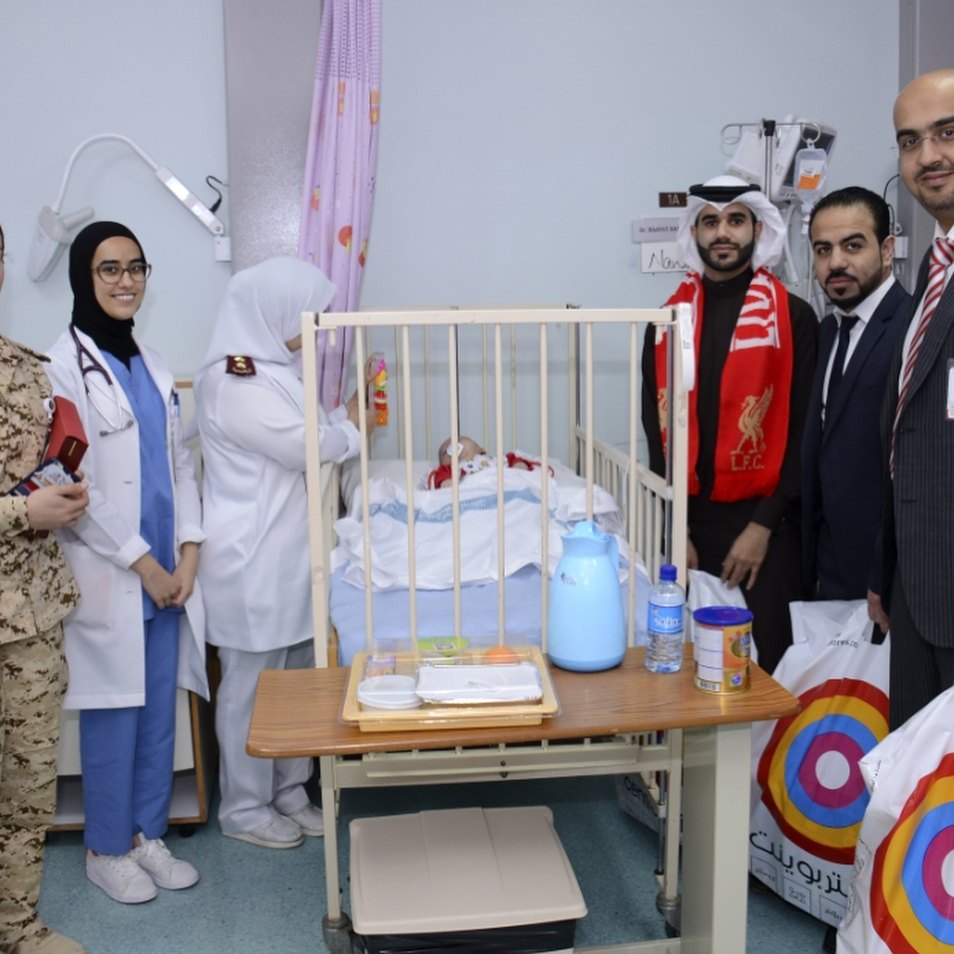 Visit to Children’s Department at Military Hospital