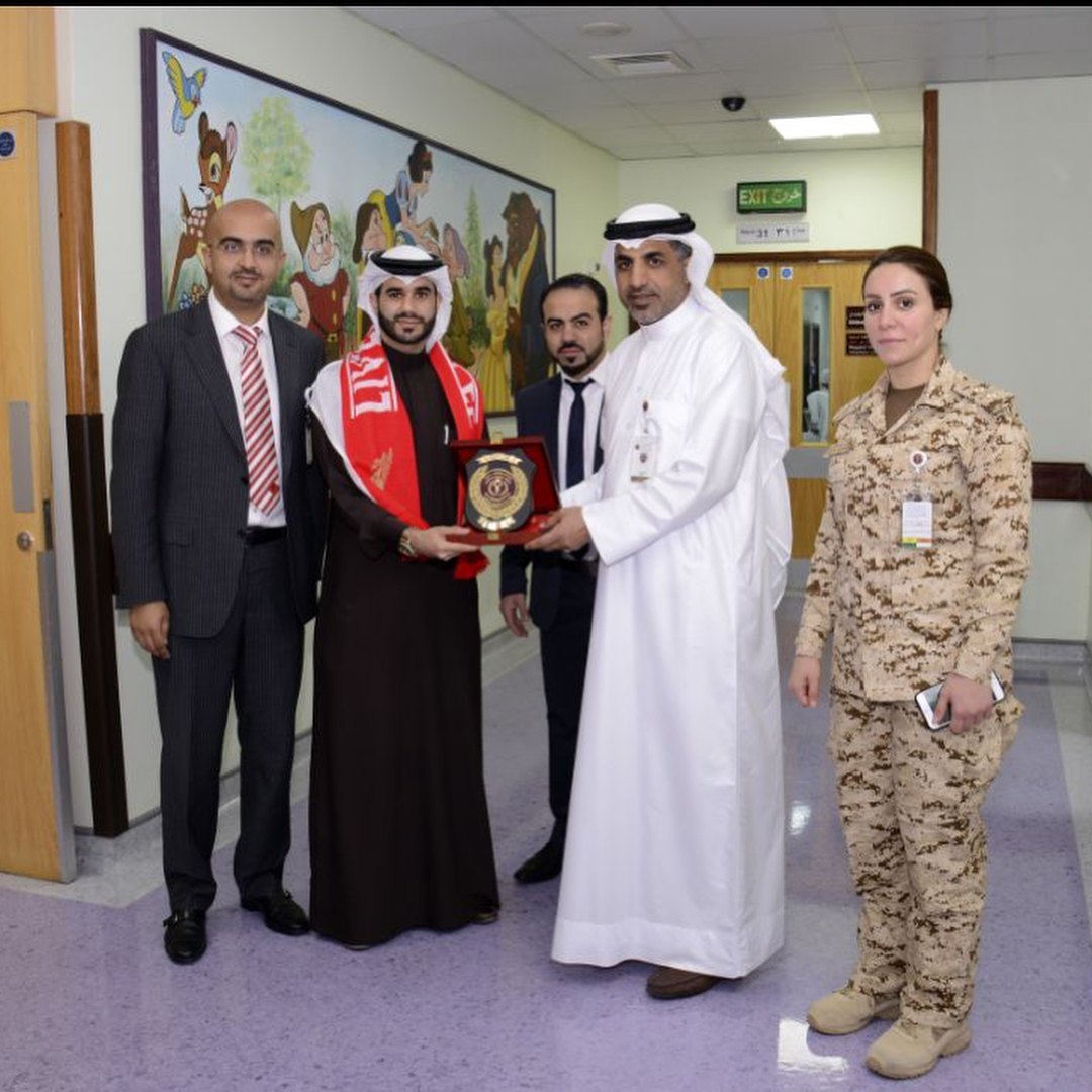 Visit to Children’s Department at Military Hospital