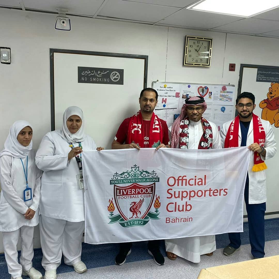 Visit to Pediatric Patients at Salmaniya Medical Complex
