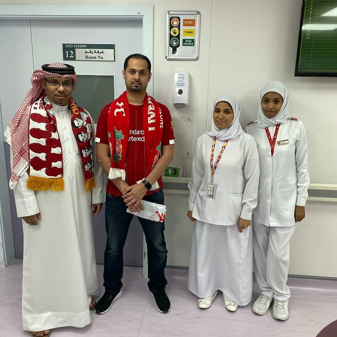 Visit to Pediatric Patients at Salmaniya Medical Complex