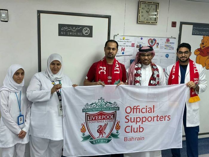 Visit to Pediatric Patients at Salmaniya Medical Complex