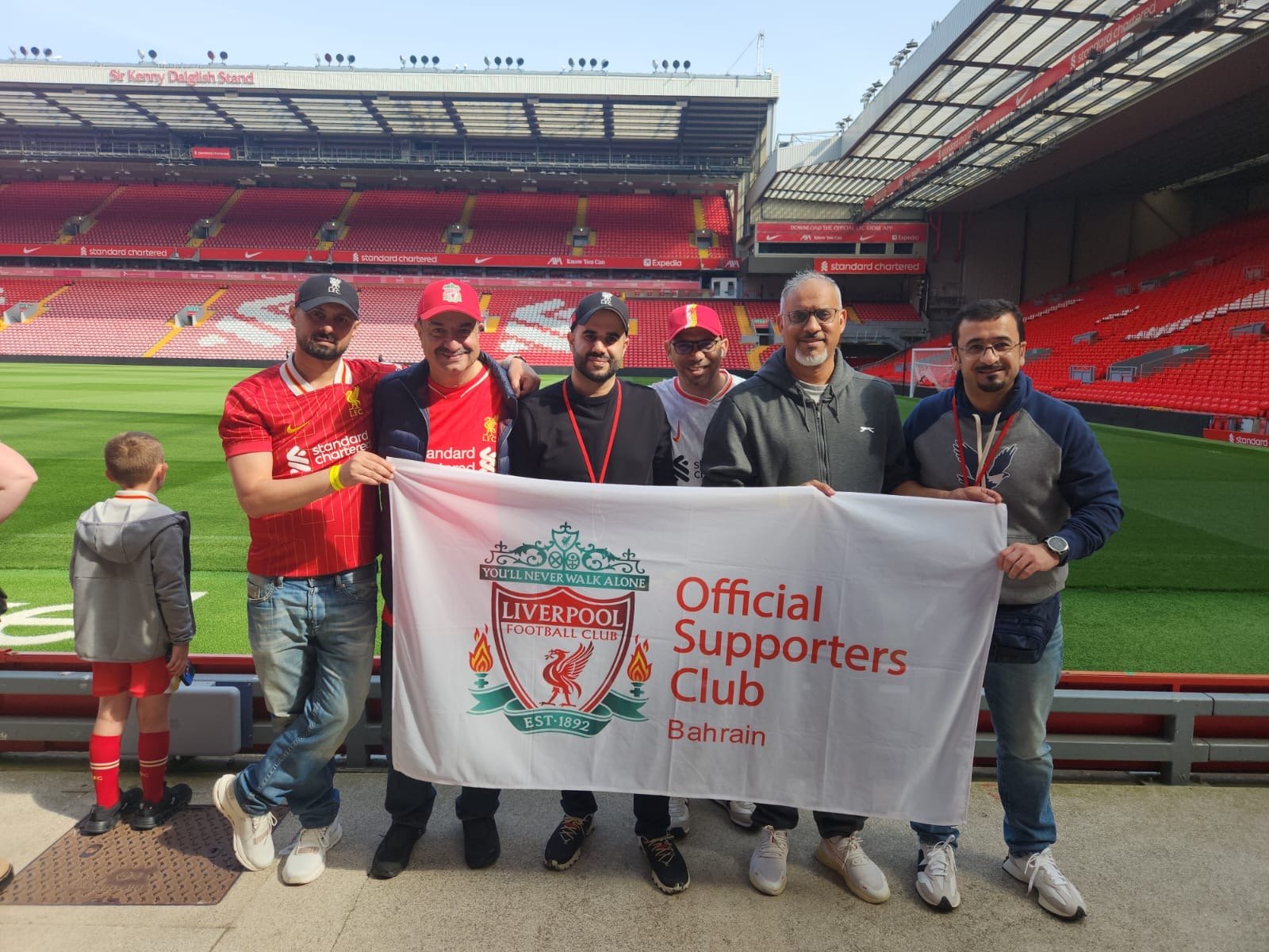 2025 OLSC Bahrain Funded Anfield Trip and Premier League Trophy Celebration