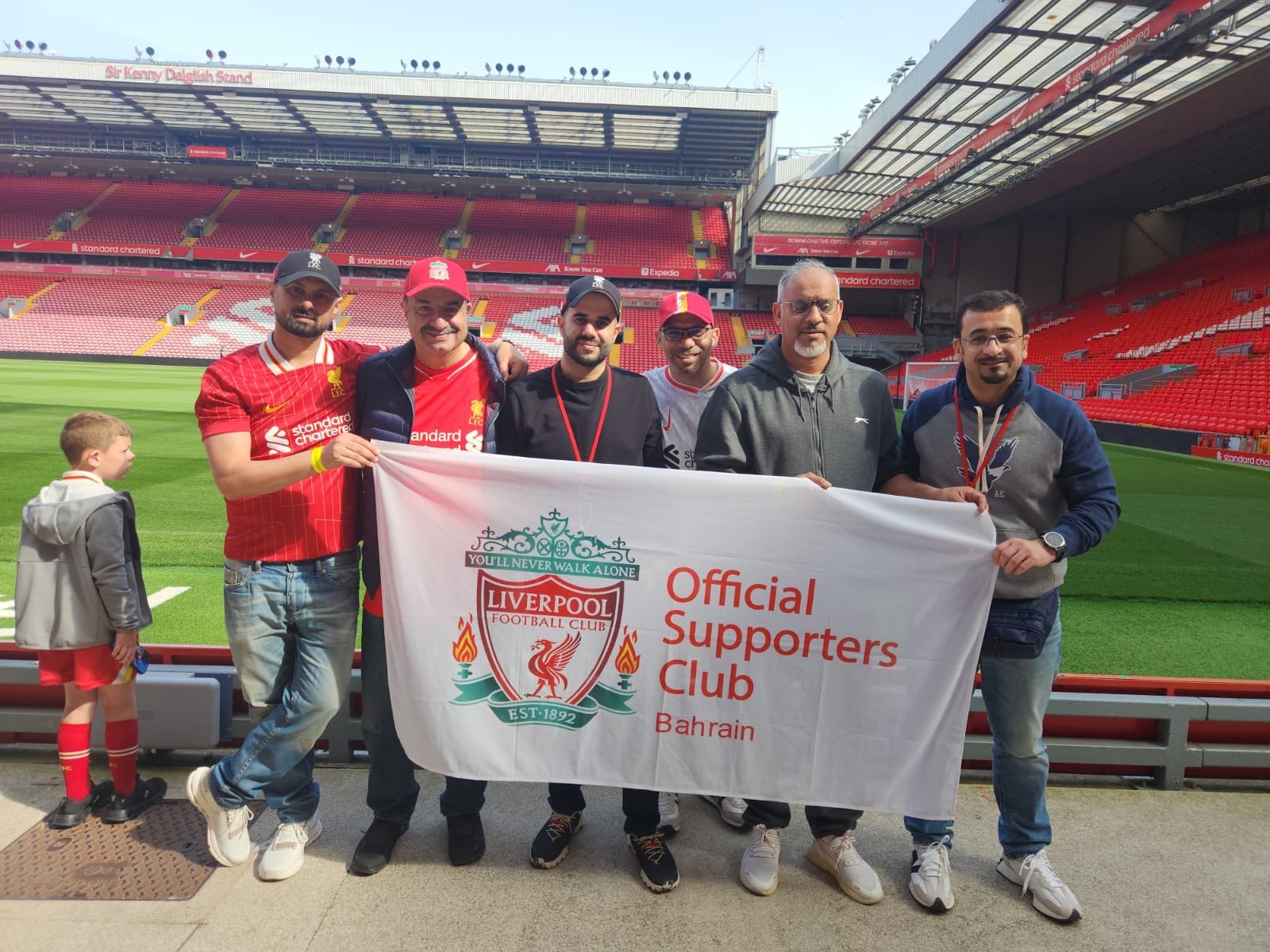 2025 OLSC Bahrain Funded Anfield Trip and Premier League Trophy Celebration