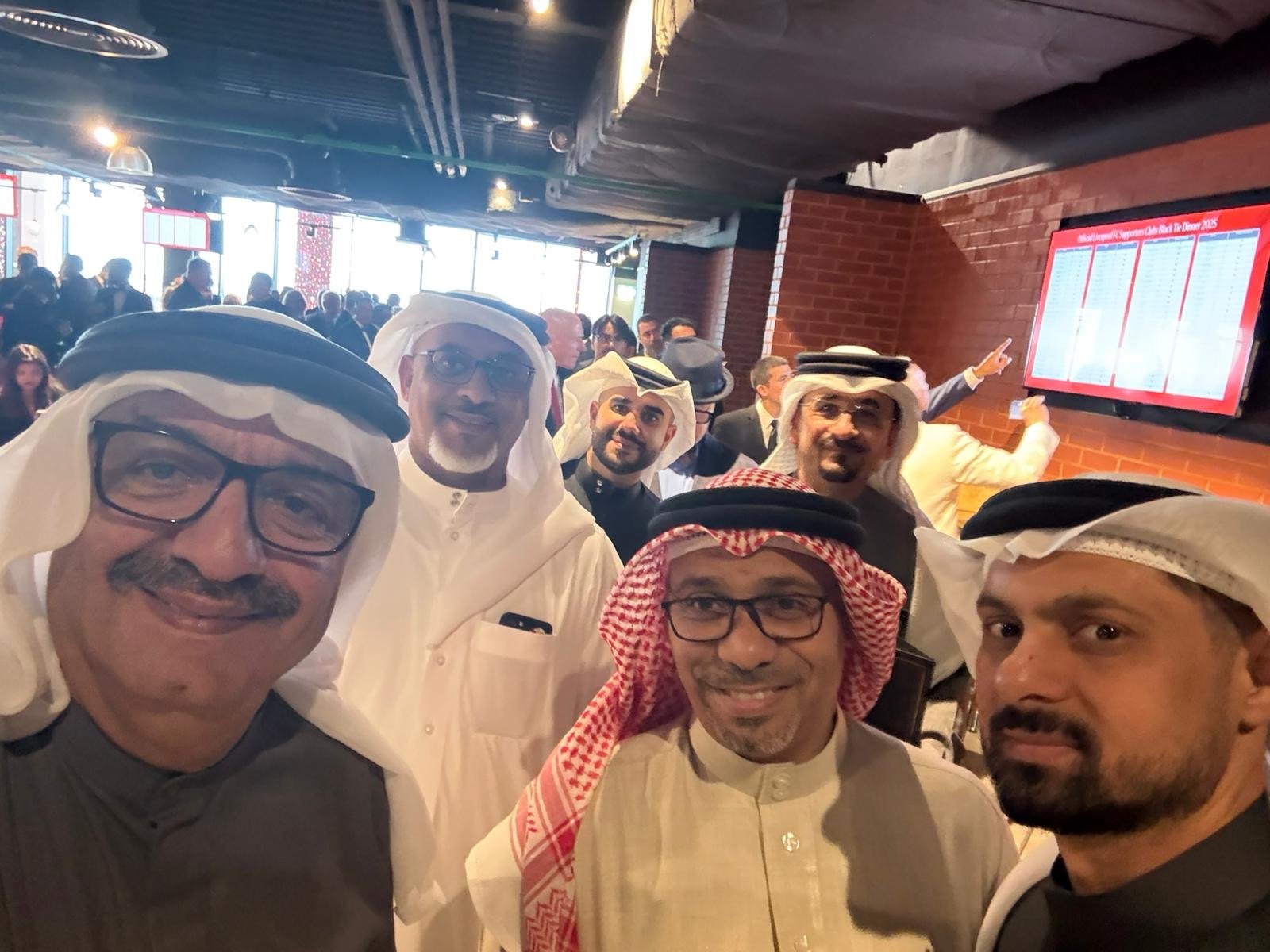 First OLSC Bahrain Participation in Liverpool FC’s Black Tie Dinner